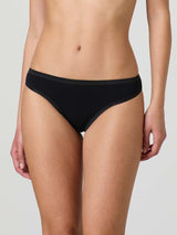 Slip vita bassa in cotone elasticizzato