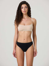 Slip in cotone elasticizzato