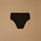 Slip in cotone elasticizzato con pizzo laterale