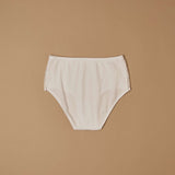 Midi in cotone elasticizzato con pizzo laterale