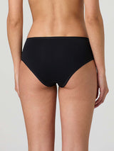 Midi in cotone elasticizzato con pizzo frontale