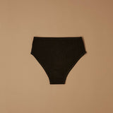 Midi in cotone elasticizzato con pizzo frontale