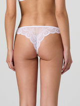 Brasiliana in pizzo trasparente