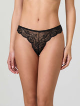 Lace thong