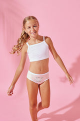 Jadea 198 slip bimba cotone elasticizzato fantasia congilietti