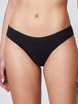 Jadea 2000 slip in cotone ultralight nero