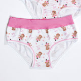 Slip bambina fantasia orsetti con fascia alta