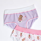 Slip bambina fantasia orsetti con fascia alta