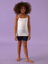 Top canotta bimba in cotone