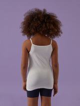 Top canotta bimba in cotone