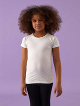 T-shirt bimba in cotone traspirante