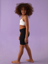 Leggings bimba modello ciclista in fresco cotone