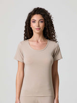 T-shirt donna in micromodal linea relax