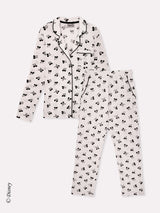 Jadea 3298 pigiama con stampa michey mouse sabbia