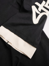 Jadea 4000 maglia oversize 100% cotone nero