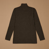 Lupetto a manica lunga in cotone elasticizzato