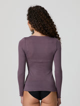 Jadea 4064 maglia scollo a barca cashmere mosto