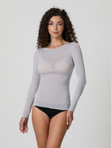 Jadea 4064 maglia scollo a barca cashmere perla