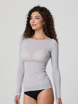 Jadea 4064 maglia scollo a barca cashmere perla