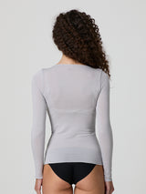 Jadea 4064 maglia scollo a barca cashmere perla