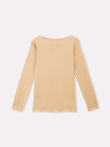 Jadea 4064 maglia scollo a barca cashmere cammello