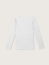 Jadea 4064 maglia scollo a barca cashmere perla