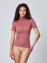 Jadea 4065 dolcevita mezza manica con cashmere cameo