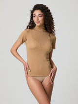Jadea 4065 dolcevita con cashmere cammello