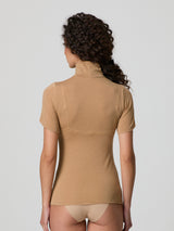 Jadea 4065 dolcevita con cashmere cammello