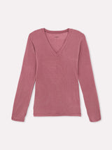 Jadea 4069 maglia con cashmere scollo a V cameo