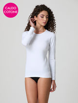 Maglia a girocollo in caldo cotone