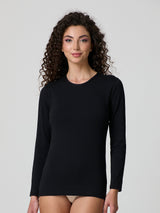 Maglia a girocollo in caldo cotone