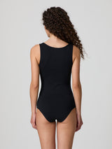 Body a spalla larga in cotone