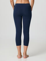 Leggings modello capri in fresco cotone