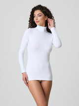 Dolcevita in cotone elasticizzato