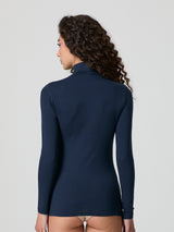 Dolcevita in cotone elasticizzato