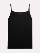 Jadea 4708 top cashmere con pizzo color nero