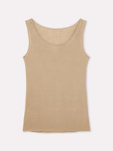 Jadea 4709 canotta con cashmere colore cammello