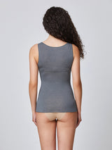 Jadea 4709 canotta con cashmere colore grigio