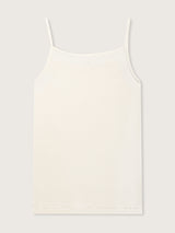 Jadea 4708 top cashmere con pizzo color latte