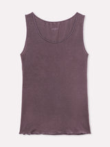 Jadea 4709 canotta con cashmere colore mosto