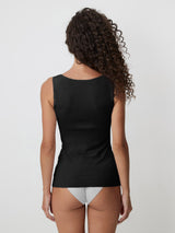 Jadea 4709 canotta con cashmere colore nero