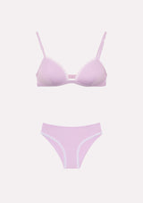 Jadea 4721 Coordinato triangolo e slip in cotone colore gelsomino serie Febe