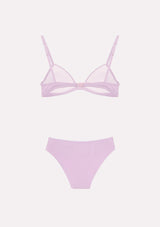 Jadea 4721 Coordinato triangolo e slip in cotone colore gelsomino serie Febe