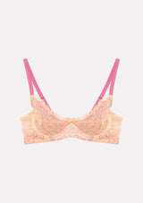 Jadea 4741 balconcino sfoderato pizzo trasparente colore vaniglia serie Galatea