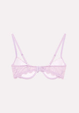 Jadea 4743 reggiseno push-up in pizzo floreale colore gelsomino serie Olimpia