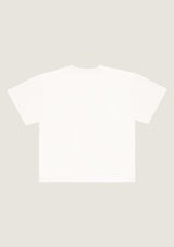 Jadea 4759 t-shirt oversize 100% cotone con stampa frontale colore seta