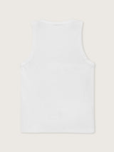 Jadea 4760 canotta a costine a girocollo colore bianco