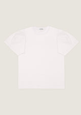 Jadea 4765 t-shirt 100% cotone manica a palloncino colore bianco