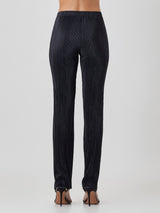 Jadea 4772 pantalone morbido plissettato colore nero